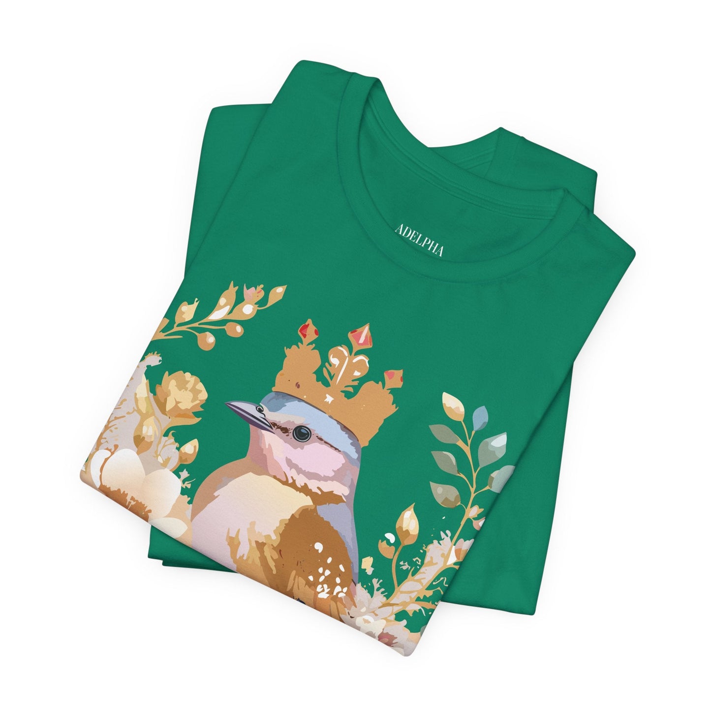 Medallion Graphic Tee Unisex Art Design Adelpha Vintage Inspired Short Sleeve Tee