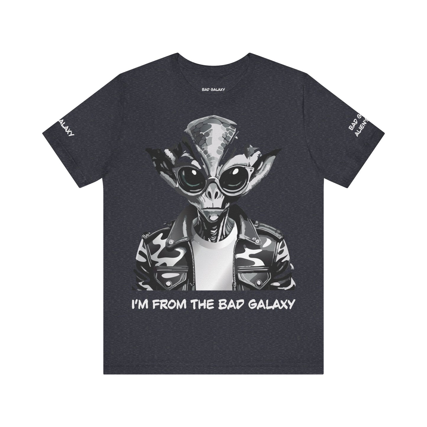 Alien T Shirt From Bad Galaxy Made To Order 100 Cotton Eco Friendly Inks Soft Comfortable