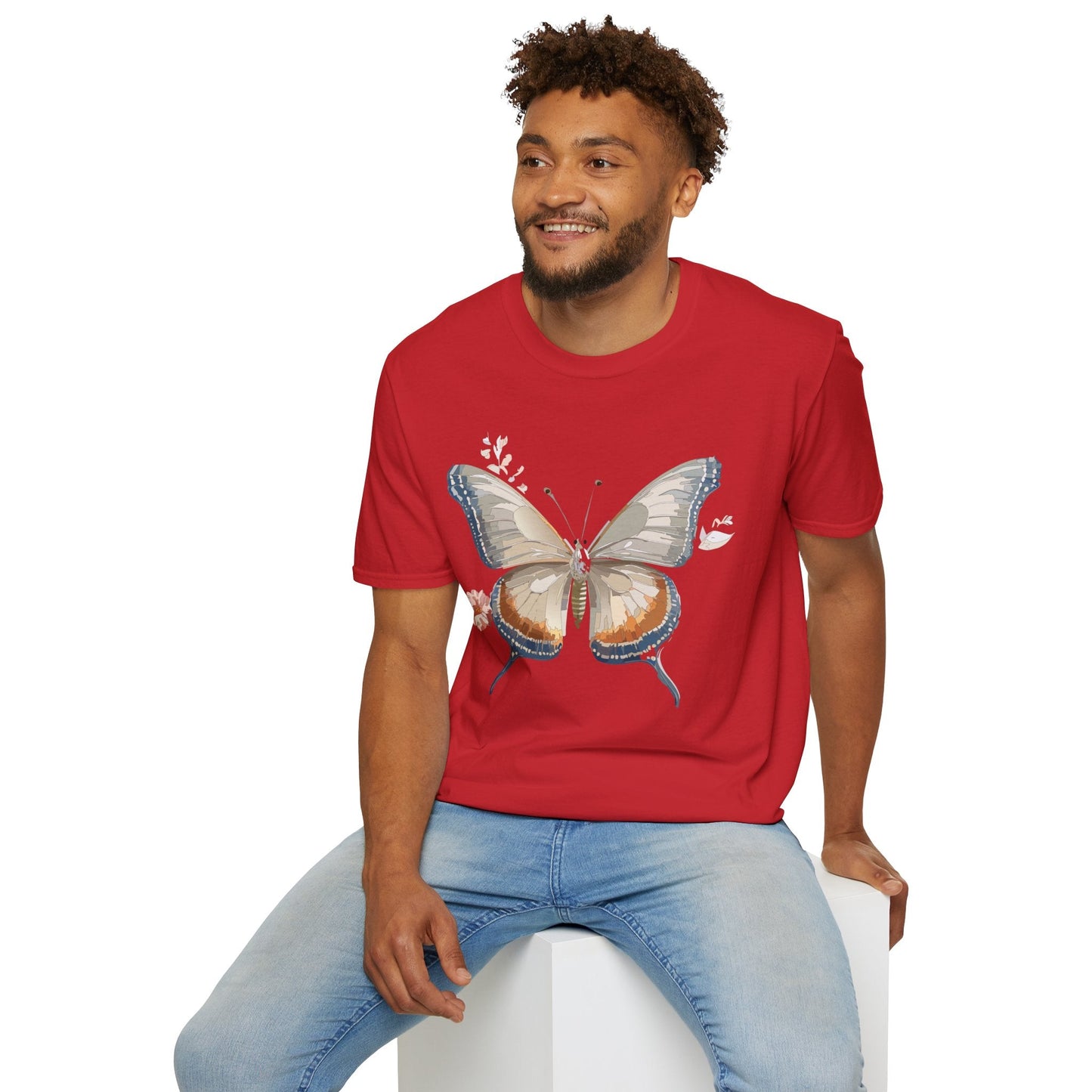 Butterfly Shirt Unisex Softstyle T Shirt Gildan 64000 Monarch Butterfly Tee Everyday Comfort