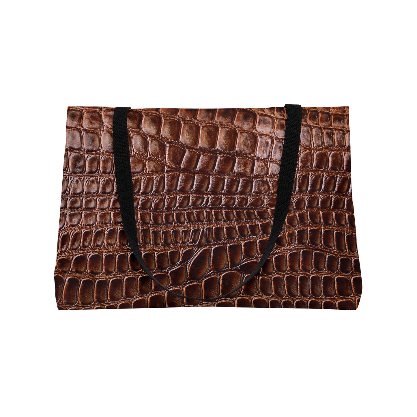 Leather Print Big Bag High-Quality 100% Spun Poly 24x13 Canvas Art Bag L-14