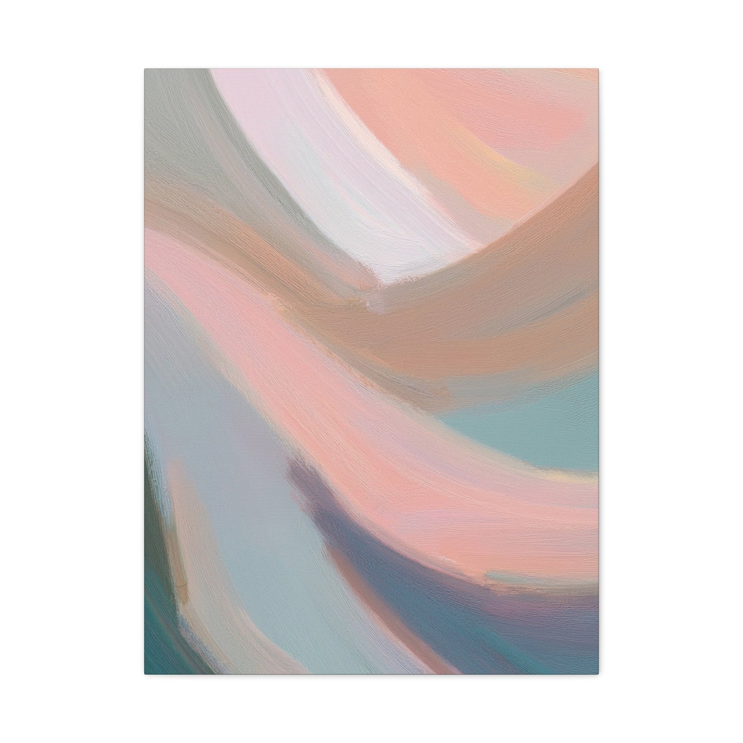 Abstract Pastel Painting Print Canvas 20x24,20x30,24x30 24x32,24x36,30x40 32x48,36x48,40x60 Pine-Wood Inner Frame ABS-96