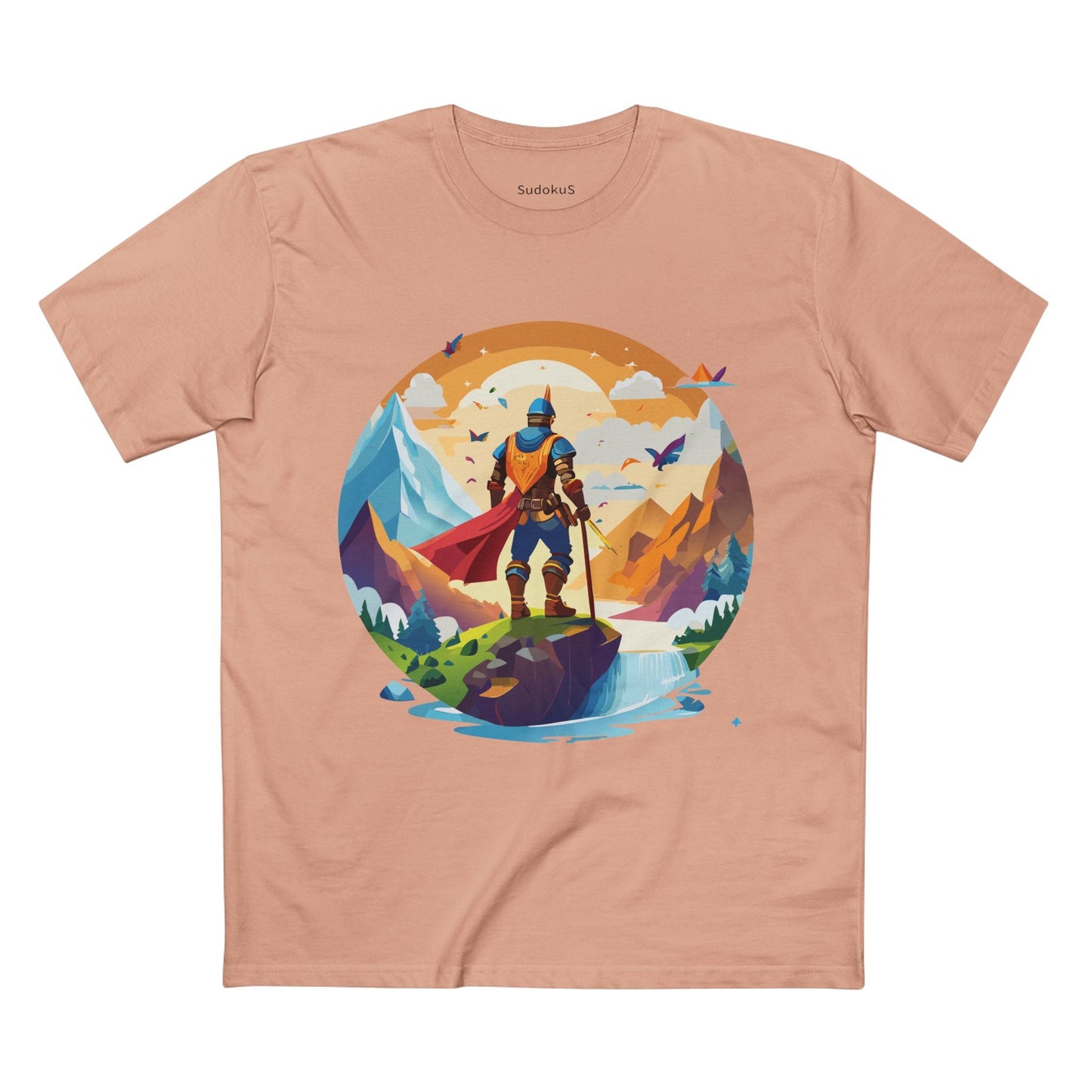 Adventures Graphic Unisex 100 Cotton Staple Tee 8
