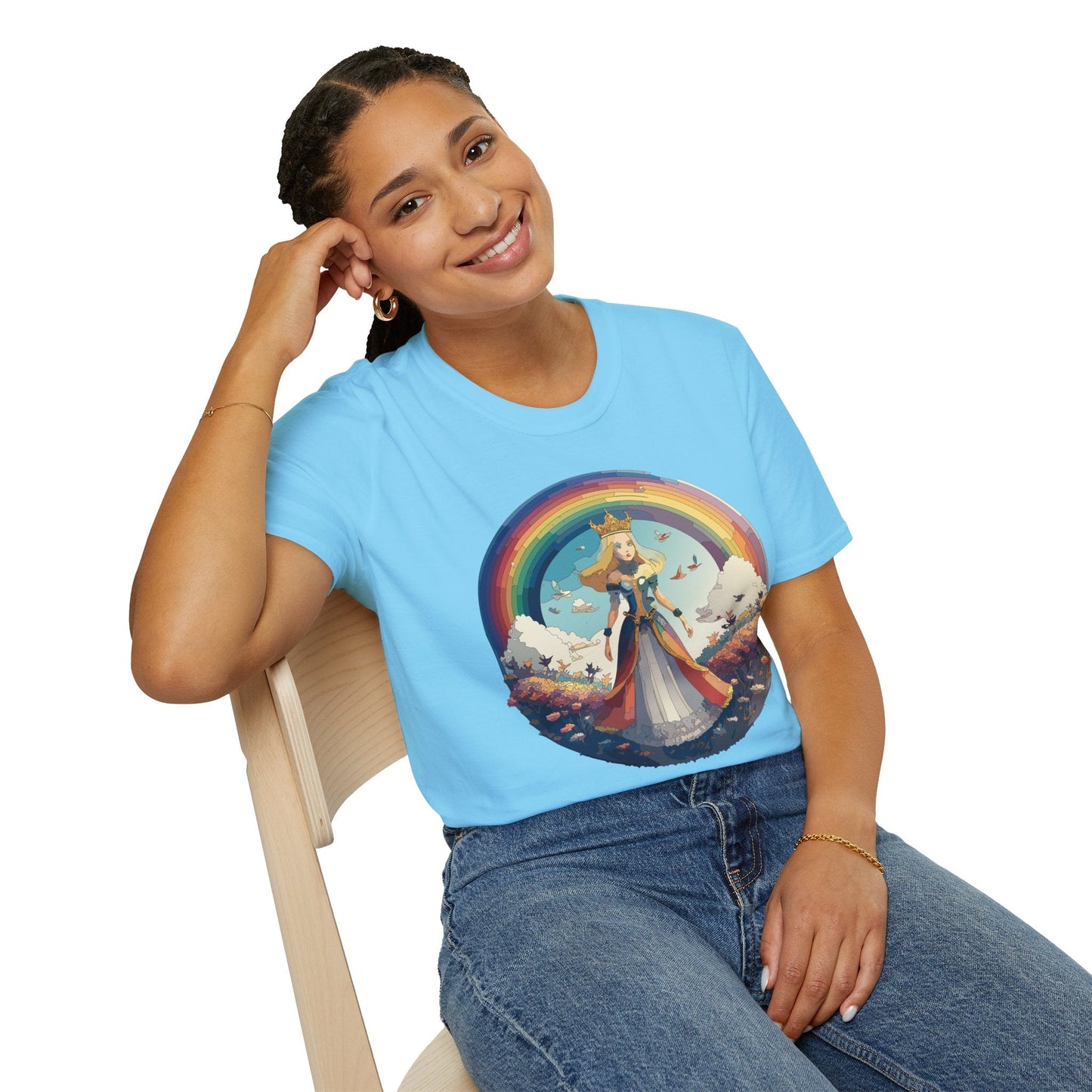 Womens Graphic T Shirts Art Design Shirt Unisex Softstyle Tee 100 Percent Cotton Gildan 64000