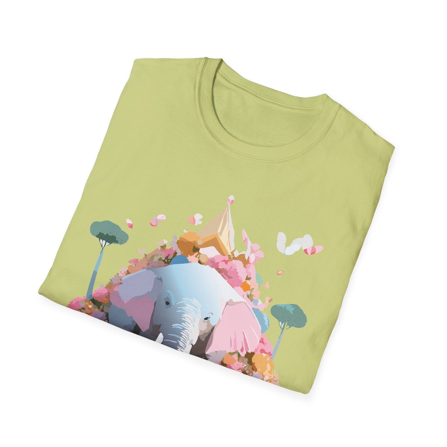 Elephant Graphic T Shirt For Animals Unisex Gildan Softstyle 64000 Cotton Tee Apparel
