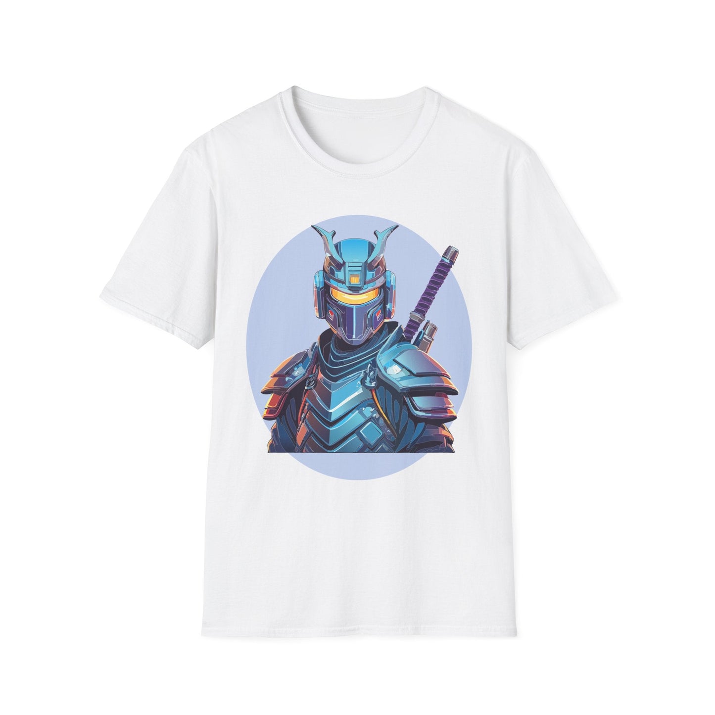 Samurai Shirt Unisex Softstyle Tee 64000 Gildan 100 Percent Ring Spun Cotton Comfort Fit