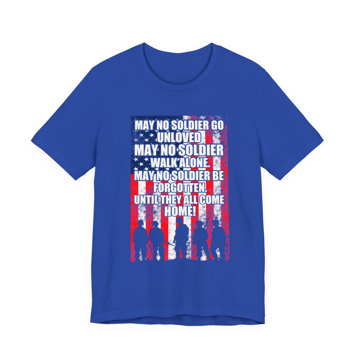 Army Veteran Patriotic Graphic Design Unisex Cotton T-Shirt v49