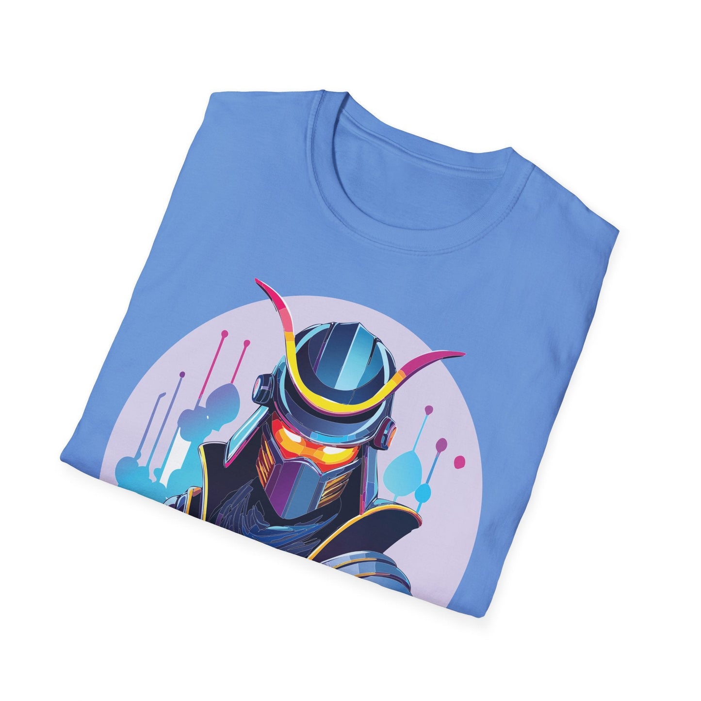 Unisex Samurai Shirt Gildan Softstyle Tee Hundred Percent Ring Spun Cotton Comfort