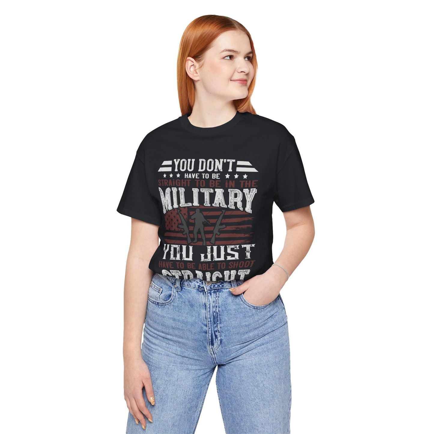 American Flag Graphic Unisex Cotton T-Shirt a1