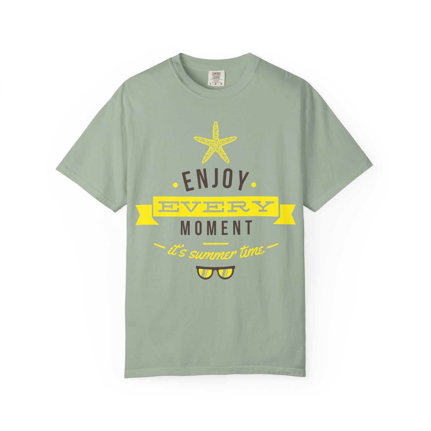Comfort Colors 1717 Unisex Garment Dyed T Shirt Relaxed Fit Heavyweight 100 Percent Ring Spun Cotton