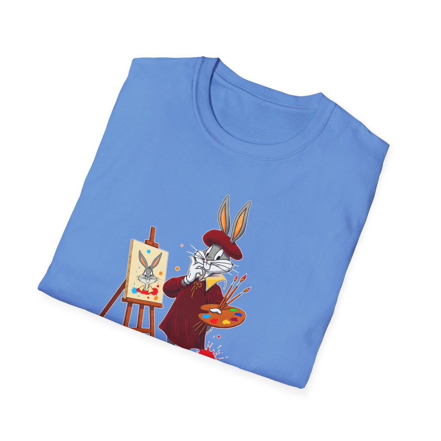 Bugs Bunny Shirt Unisex Cartoon T Shirt Softstyle 64000 Graphic Tee By Gildan Brand