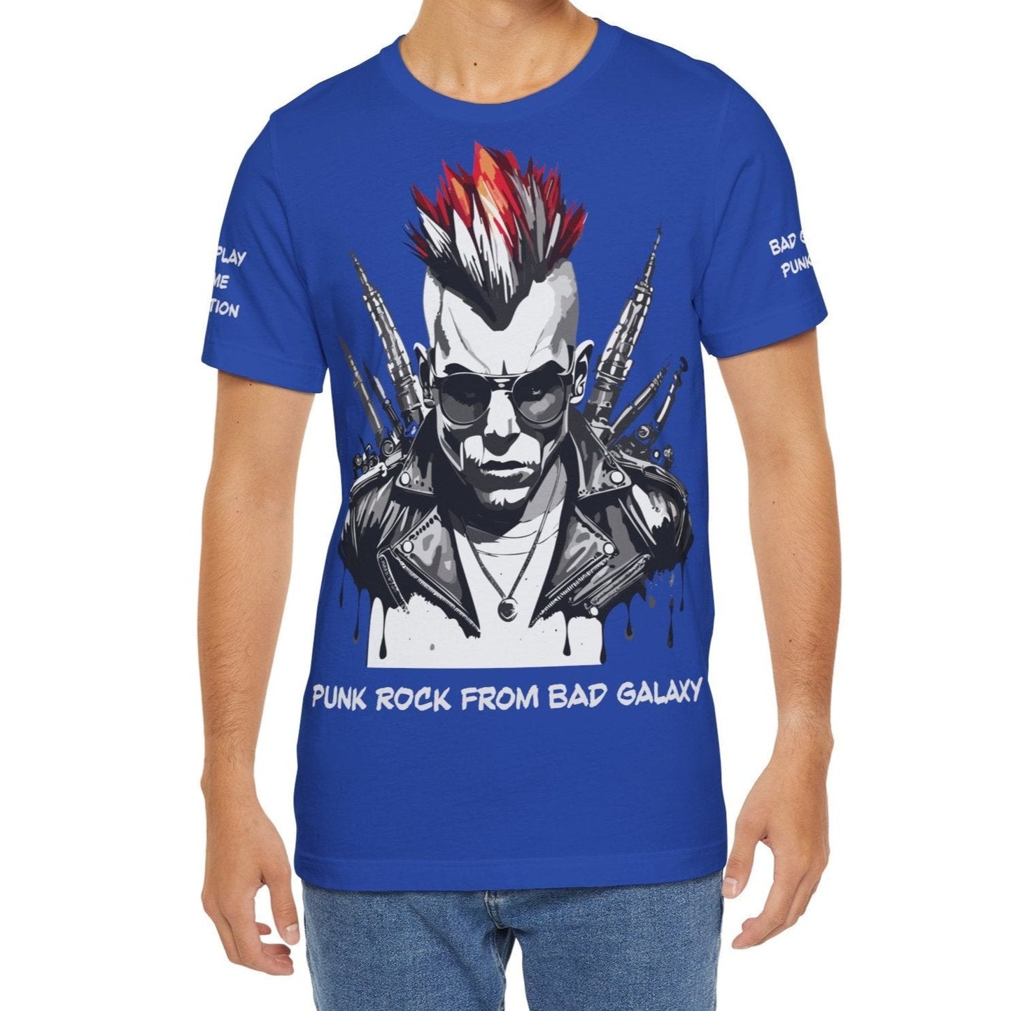 Punk Rock Tee Shirt Made In USA 100 Cotton Eco Friendly Inks Durable Stitching Quality