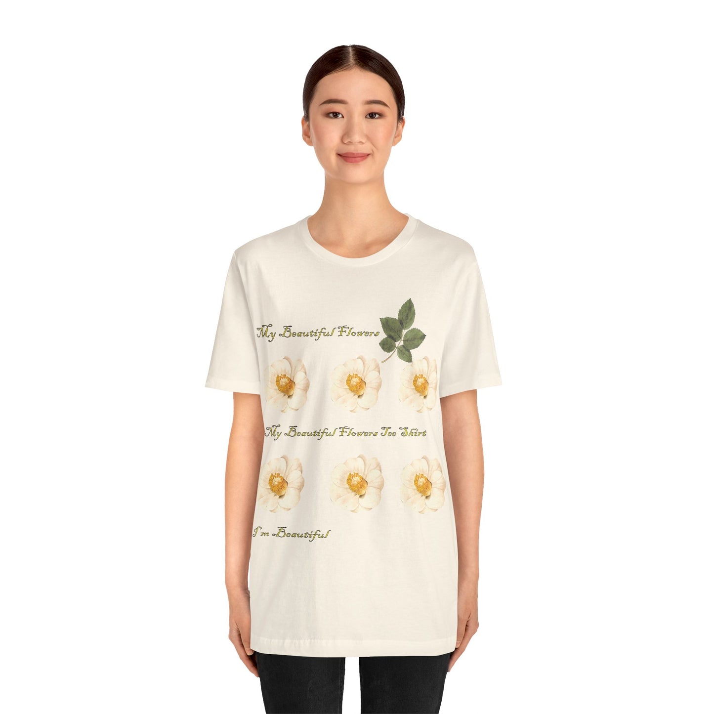 Tee-shirt en coton à imprimés floraux