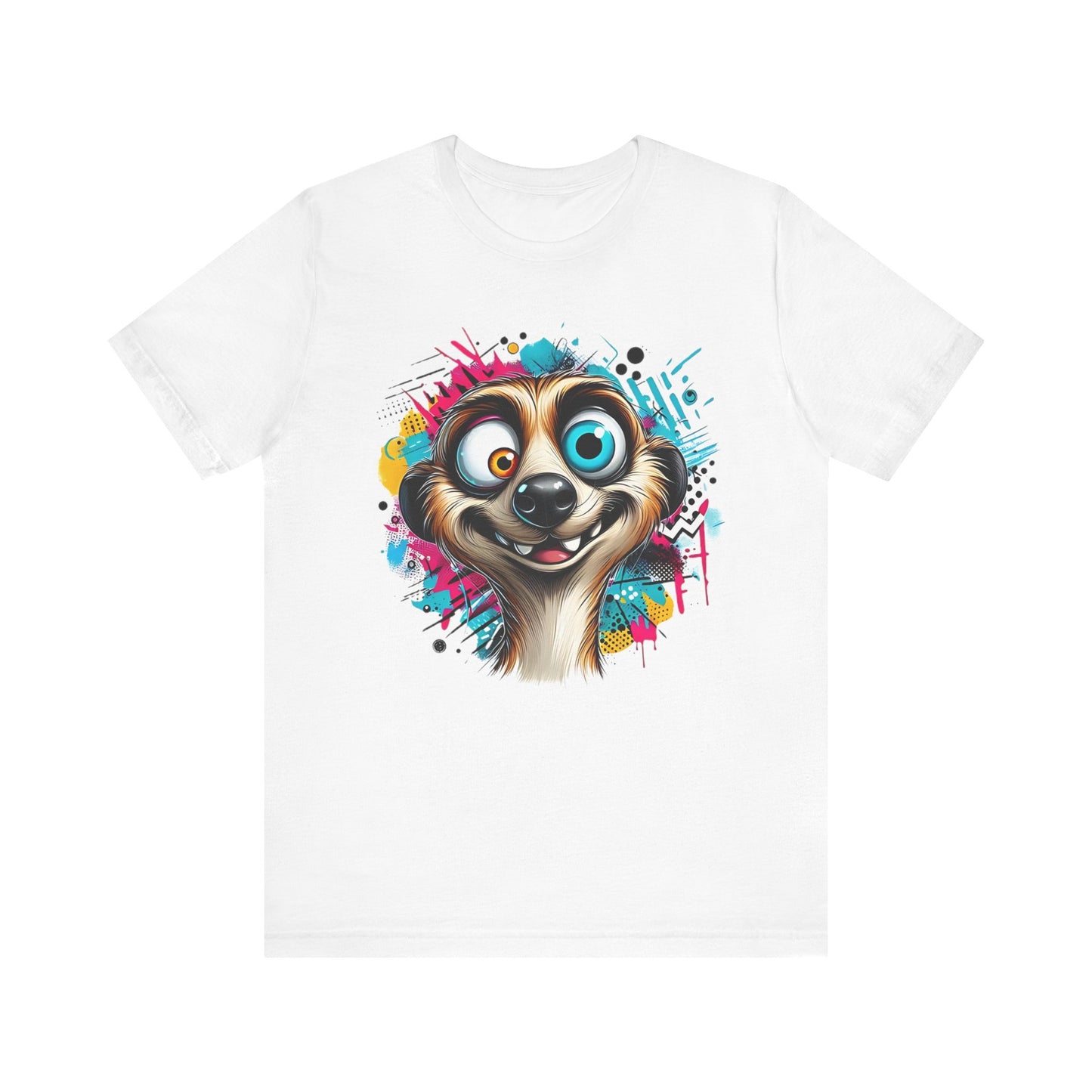 Squirrel Shirt, Funny Squirrel Tee Shirt, Funny Animal T-Shirt, Cartoon Top, Animal Tees, Art Design T-Shirt, Graphic Tee