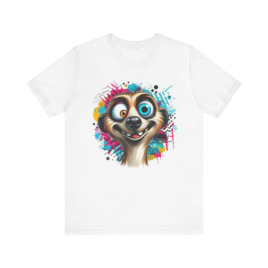 Squirrel Shirt, Funny Squirrel Tee Shirt, Funny Animal T-Shirt, Cartoon Top, Animal Tees, Art Design T-Shirt, Graphic Tee