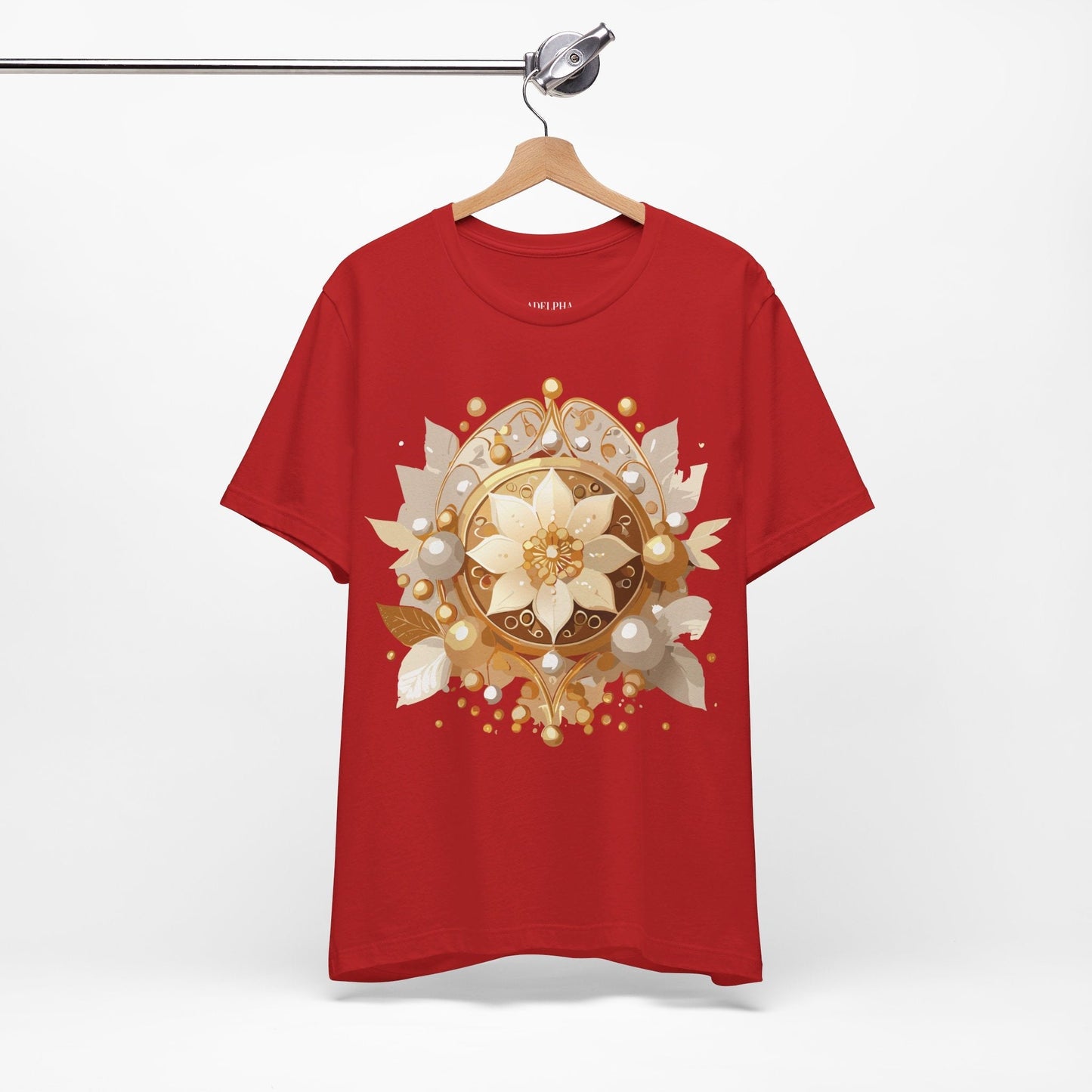 Jewelry Graphic Unisex 100 Cotton Vintage Treasure Art T-Shirt 47