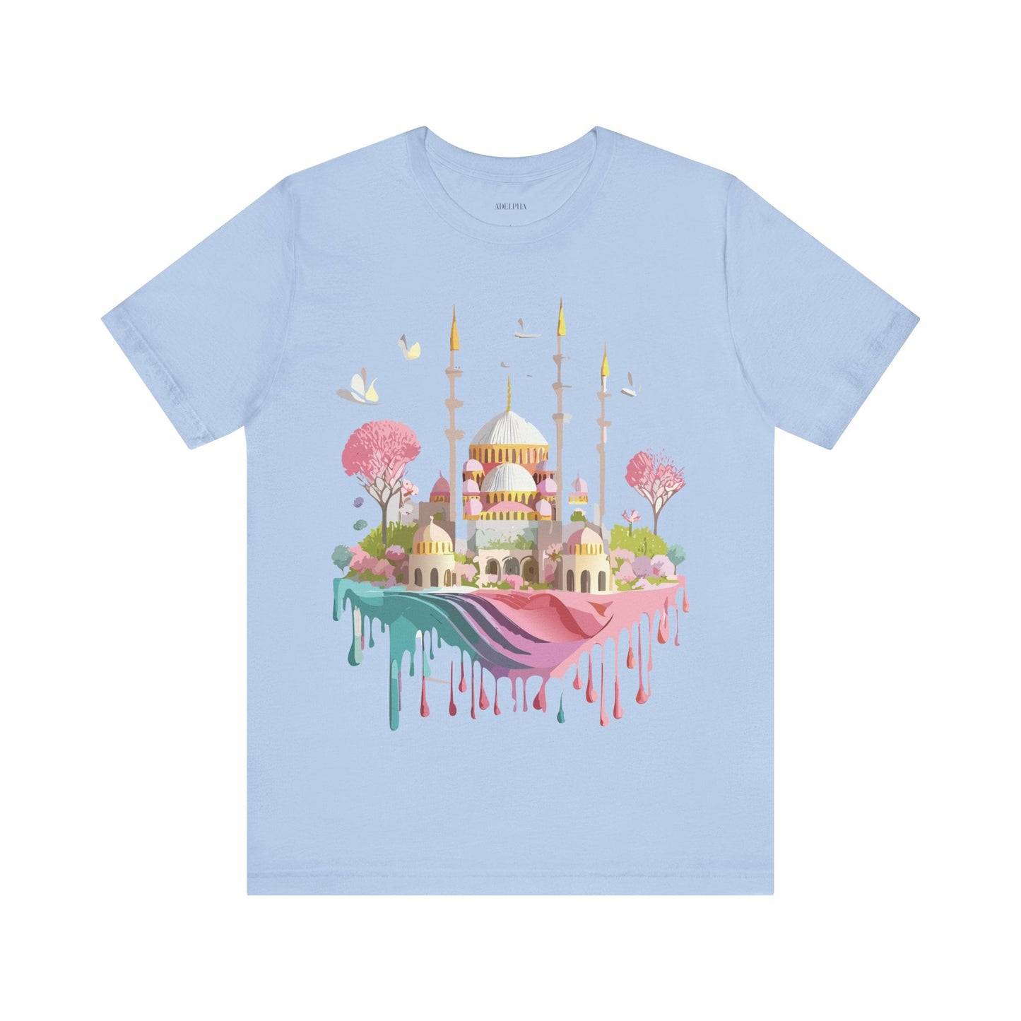 Istanbul Tourist Shirt Graphic Tee Unisex Jersey Short Sleeve Vintage Inspired Art Adelpha