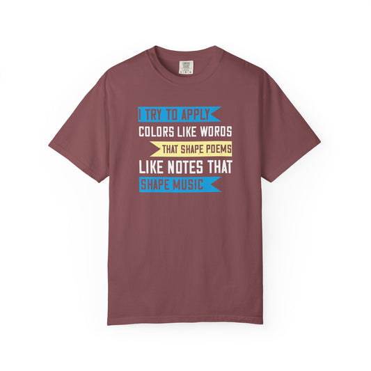 Music Graphic Design Unisex Cotton T-shirt m