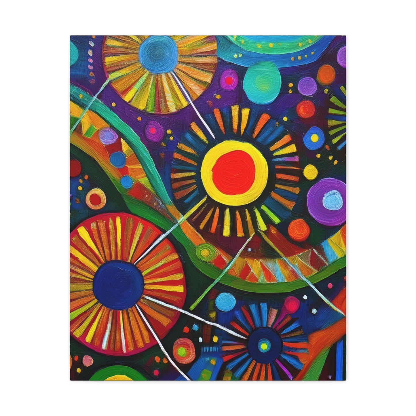 Abstract Oil Painting Print Canvas 20x24,20x30,24x30 24x32,24x36,30x40 32x48,36x48,40x60 Pine-Wood Inner Frame ABS-139