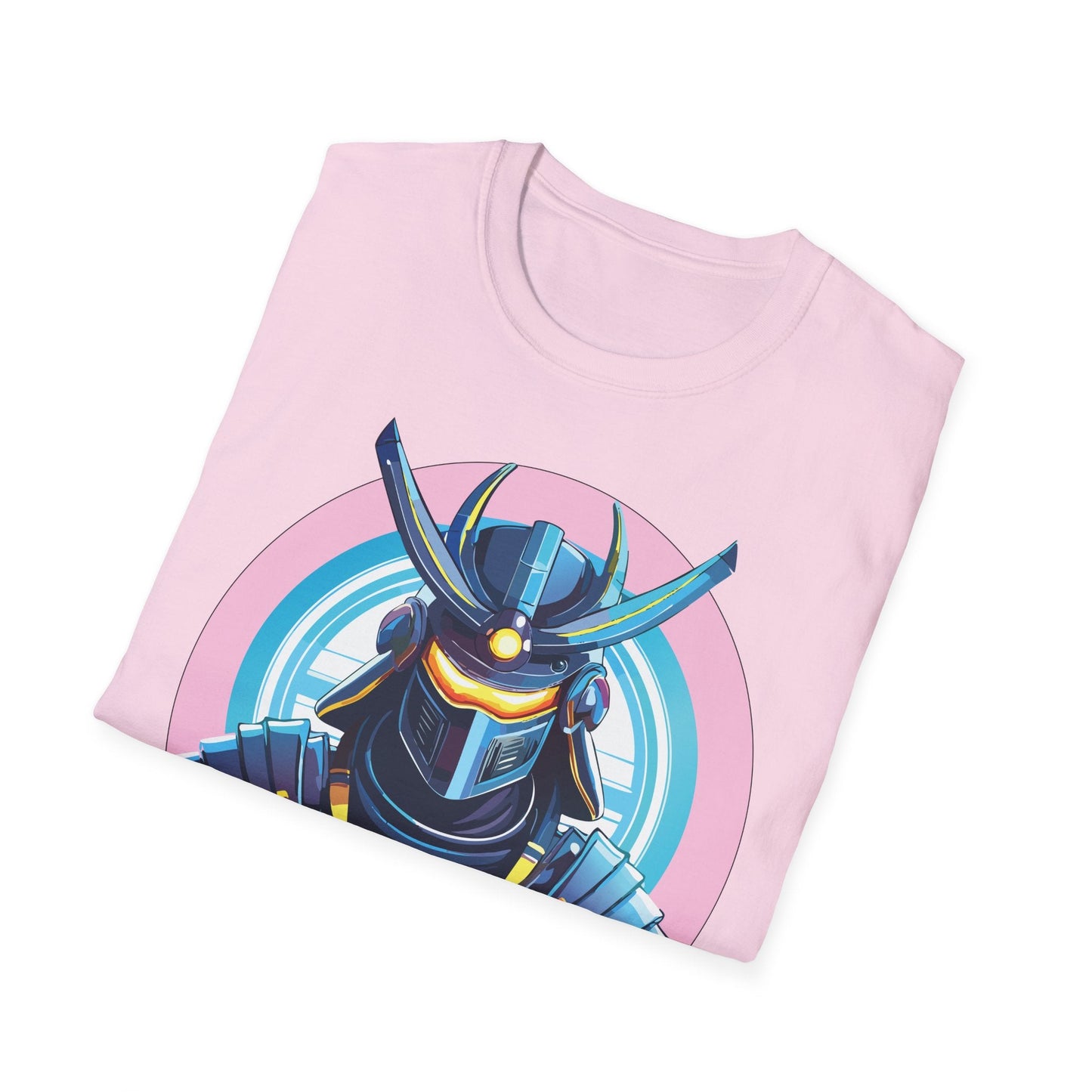 Samurai Shirt Unisex Gildan Softstyle 64000 Tee 100 Percent Ring Spun Cotton Breathable Lightweight