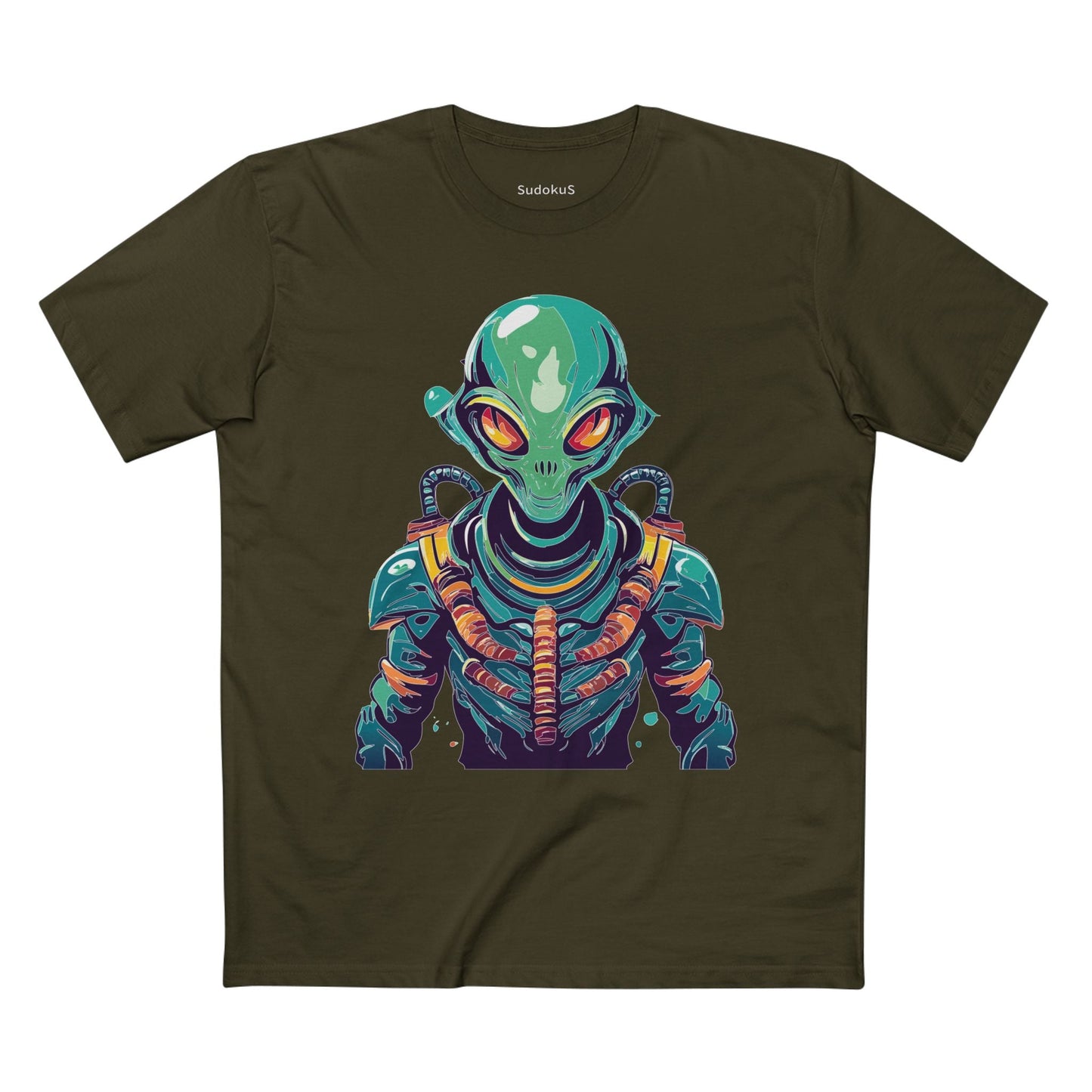 Aliens Graphic Unisex 100 Cotton Staple Tee 28