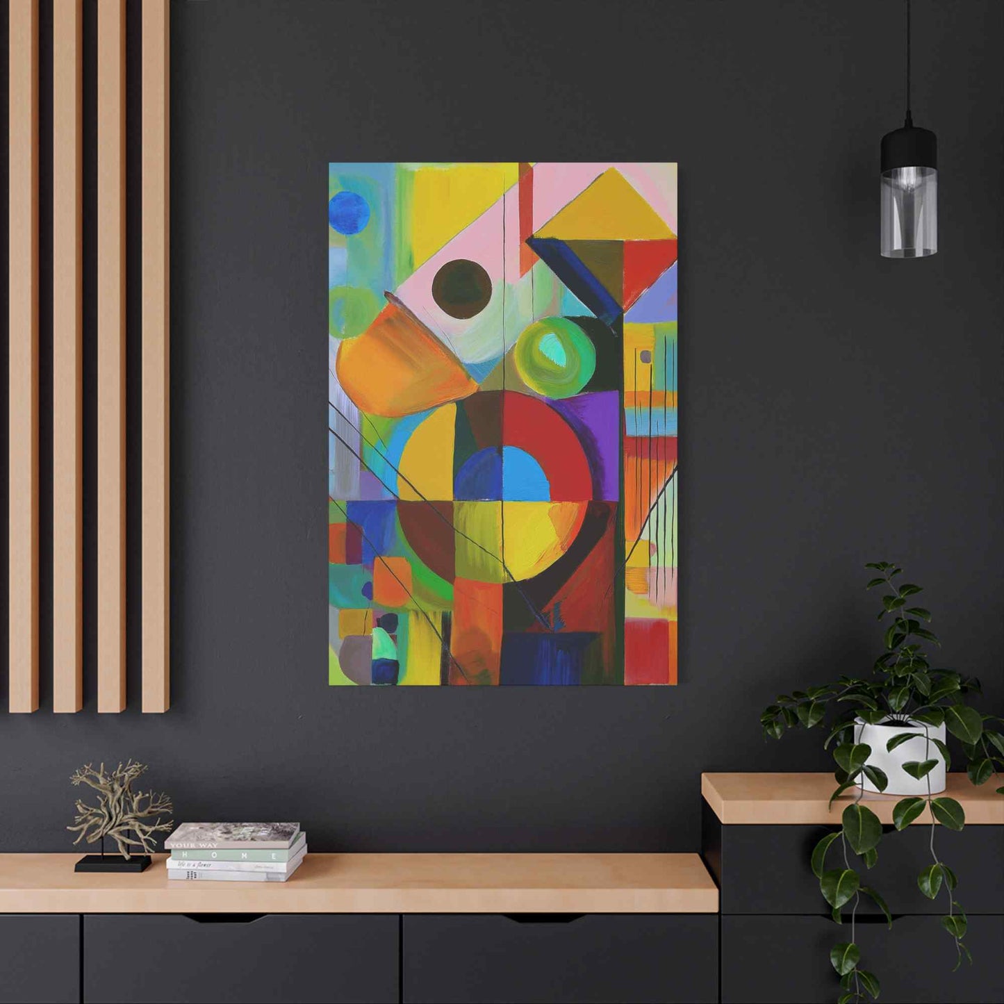 Abstract Painting Print Canvas 20x24,20x30,20x60,24x30,24x32,24x36,30x40,32x48,36x48,40x60 Pine-Wood Inner Frame ABS-1