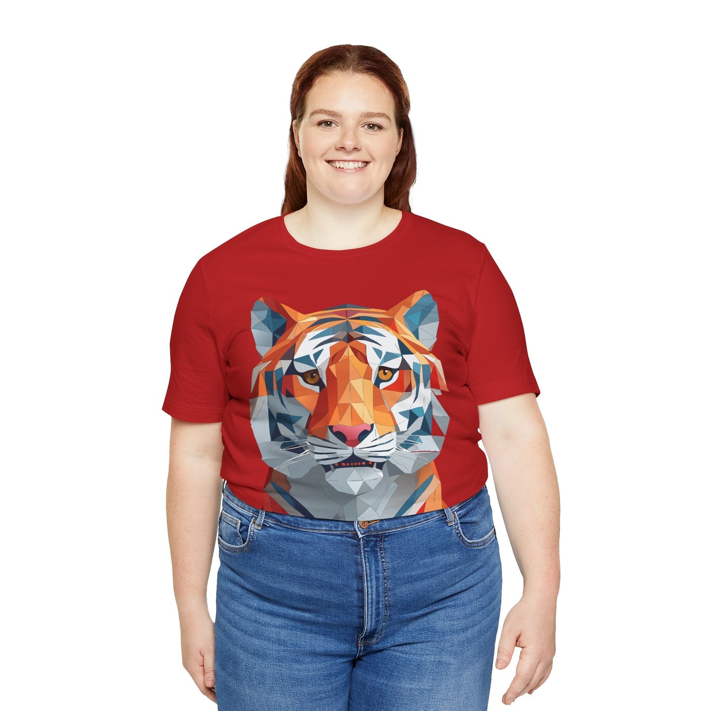 Unisex Animal Shirt With Art Design And Wildlife Theme Short Sleeve Tee For Everyday Wear