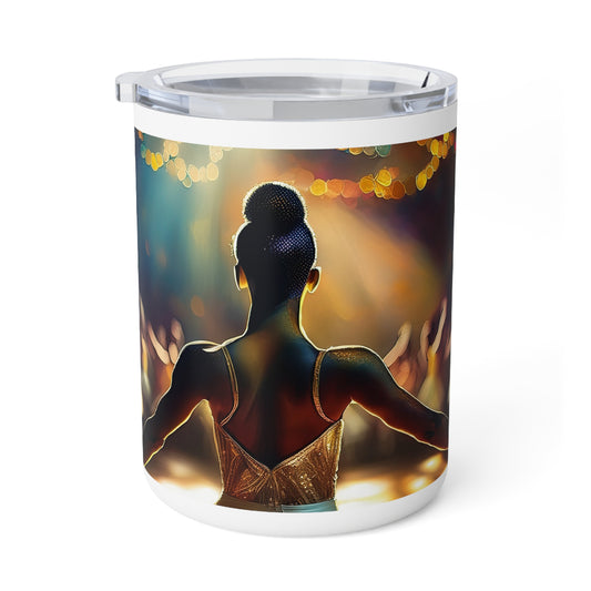 14 Art Design Insulated Coffee Mug Clear Lid 10oz Insulated Coffee Mug 10oz