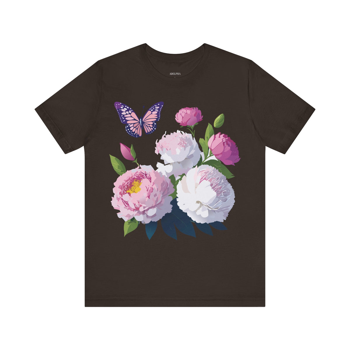 Floral Graphic Tee Shirt - Bella+Canvas Unisex 100 Cotton 40