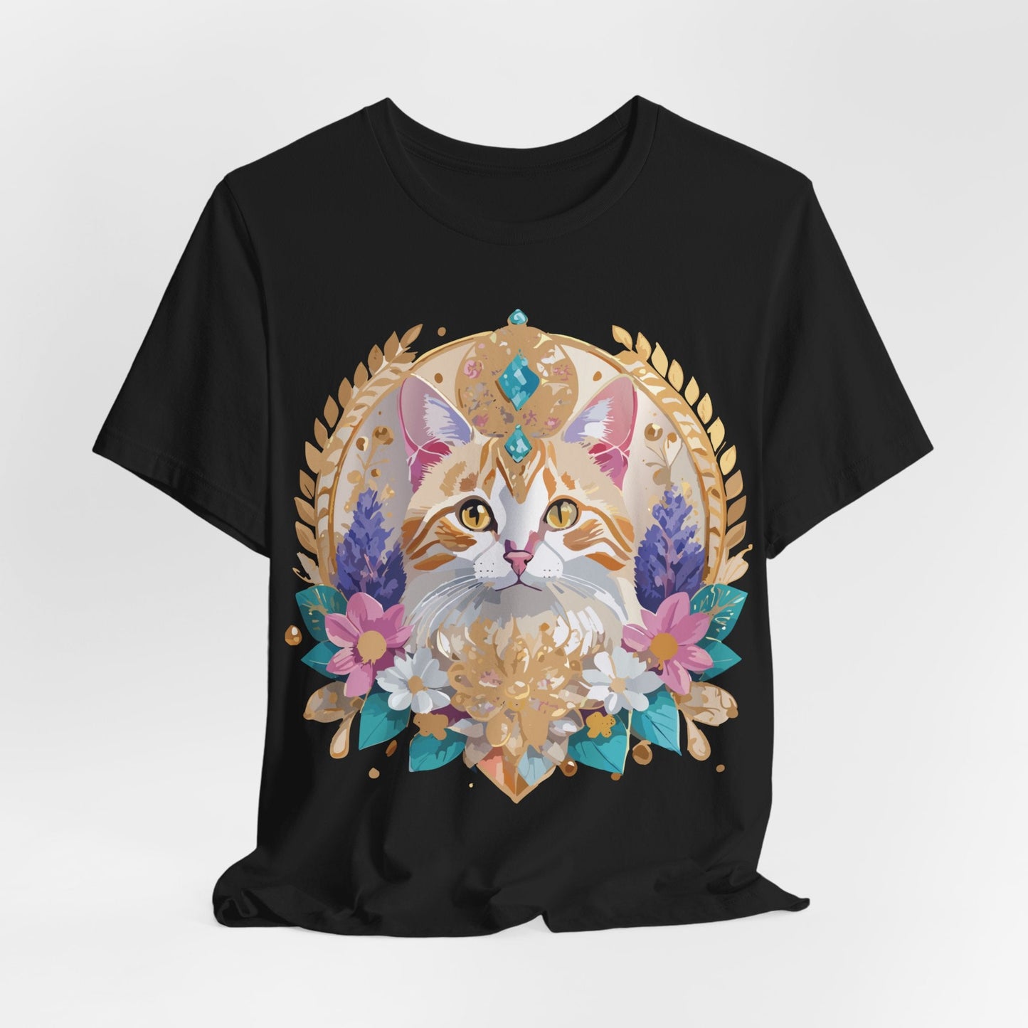 Medallion Graphic Unisex 100 Cotton Vintage Animal Medal Artwork Tee 10