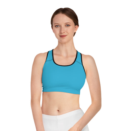 Blue Color Sports Bra, Blue Sports Bra