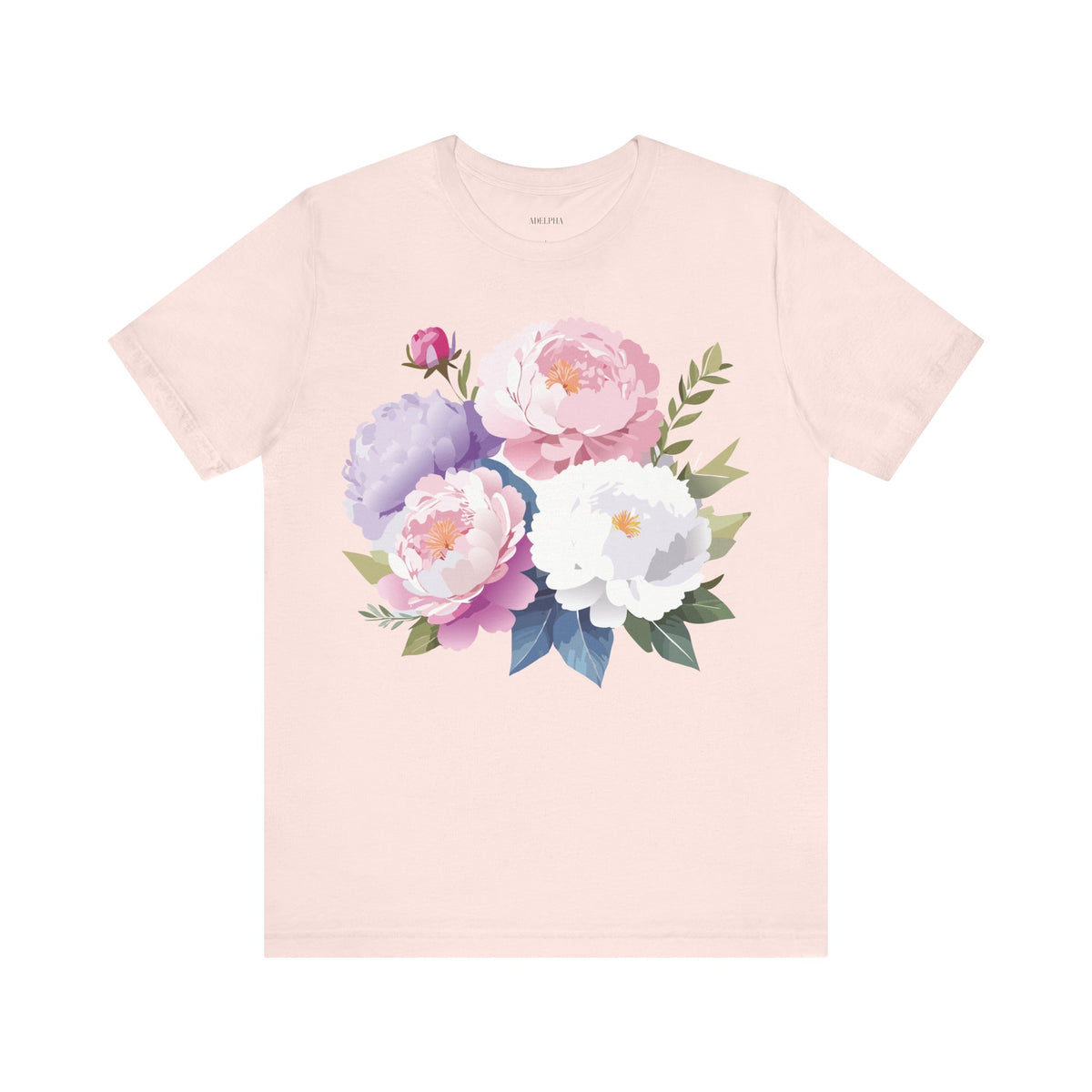 Floral Graphic Tee Shirt - Bella+Canvas Unisex 100 Cotton 37