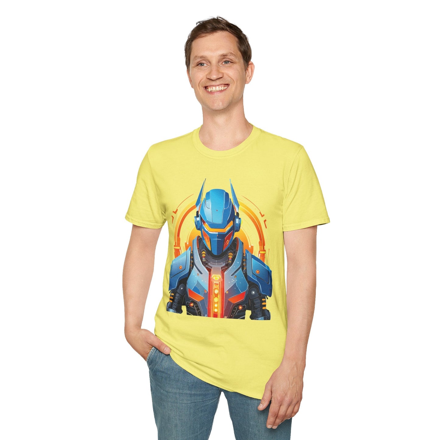 Cyborg Tee Unisex Robot Shirt Terminator Shirt Softstyle 100 Percent Ring Spun Cotton
