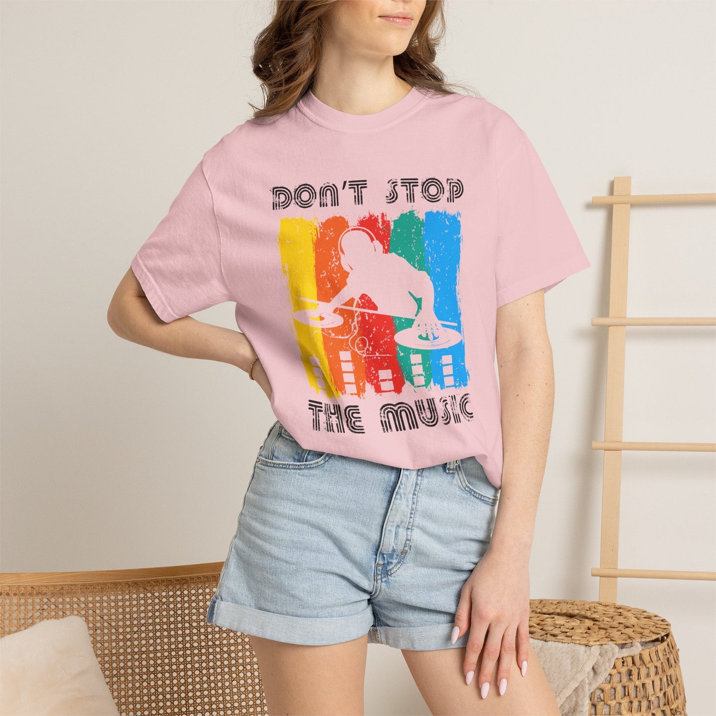 Music Graphic Design Unisex Cotton T-shirt 016