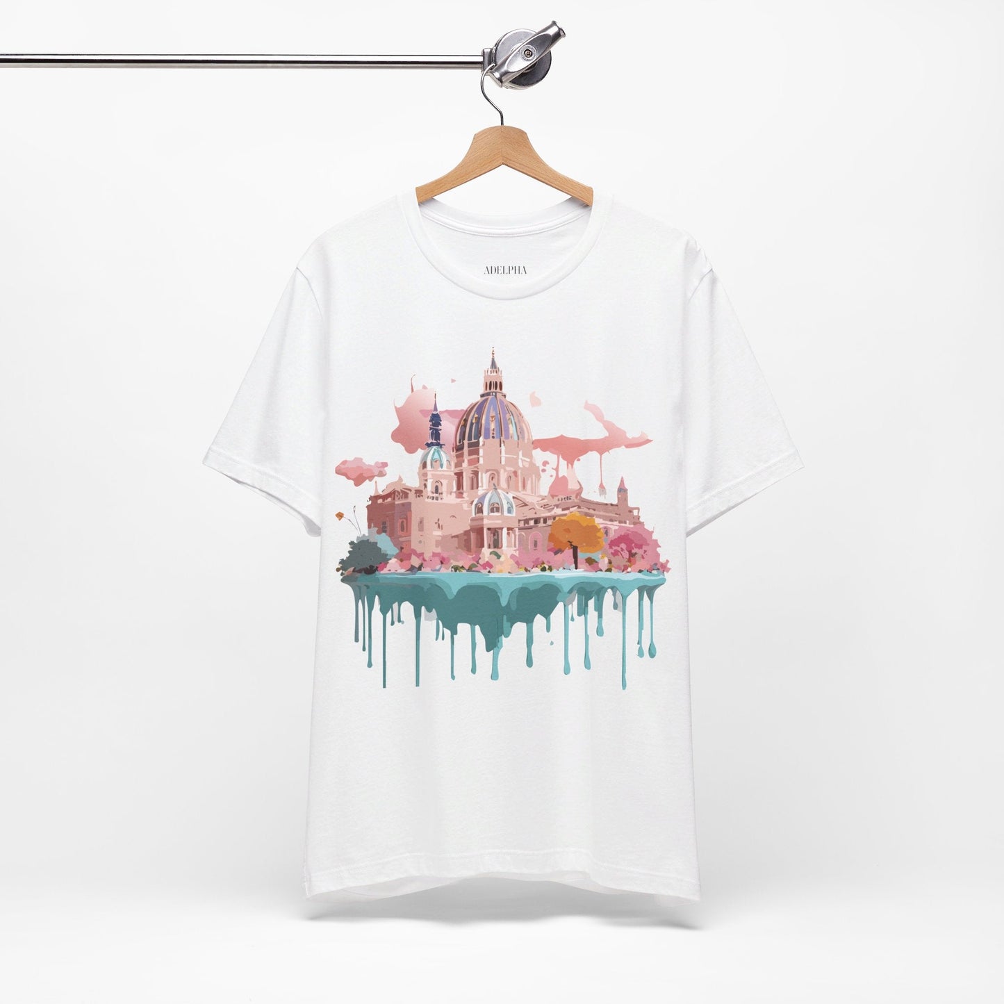 Adelpha Vienna Graphic Tee Unisex Short Sleeve Shirt Vintage Inspired Art Design