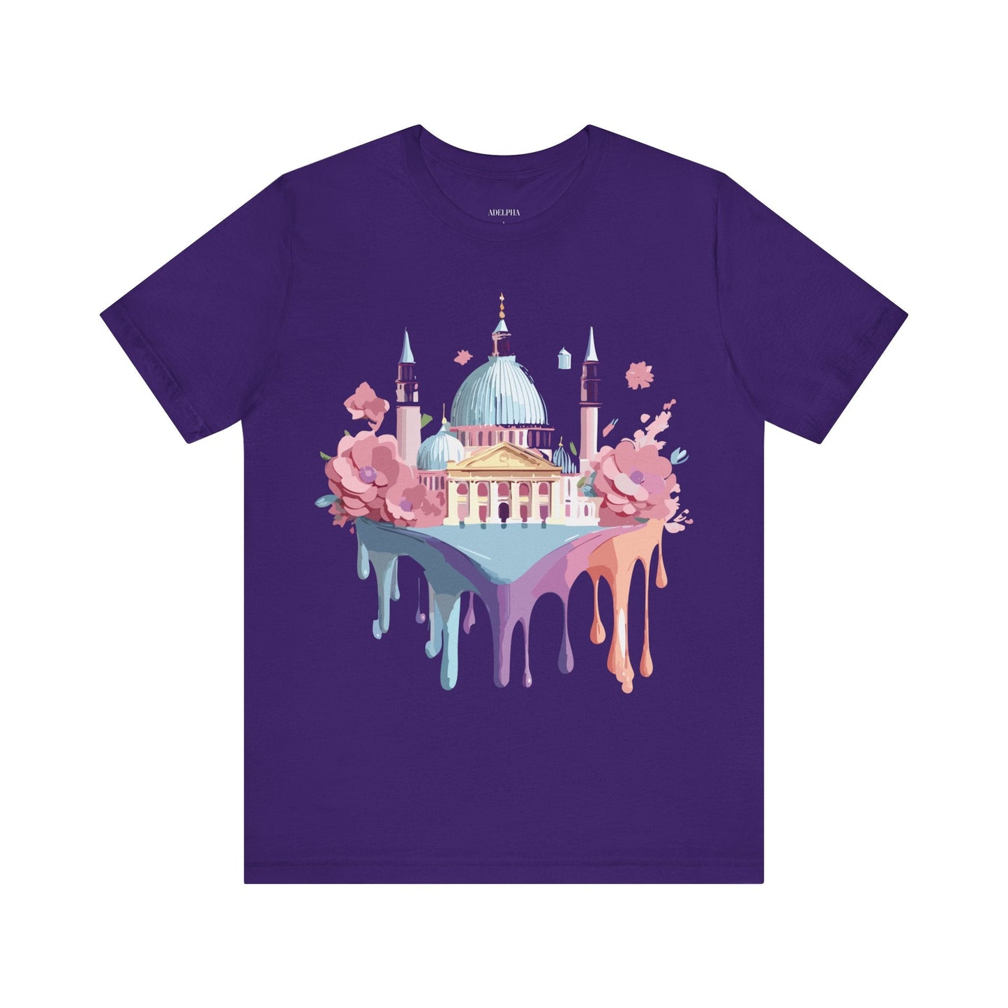 Venice Tourist Shirt Unisex Graphic Tee With Vintage Inspired Adelpha Artwork For Everyday Wear