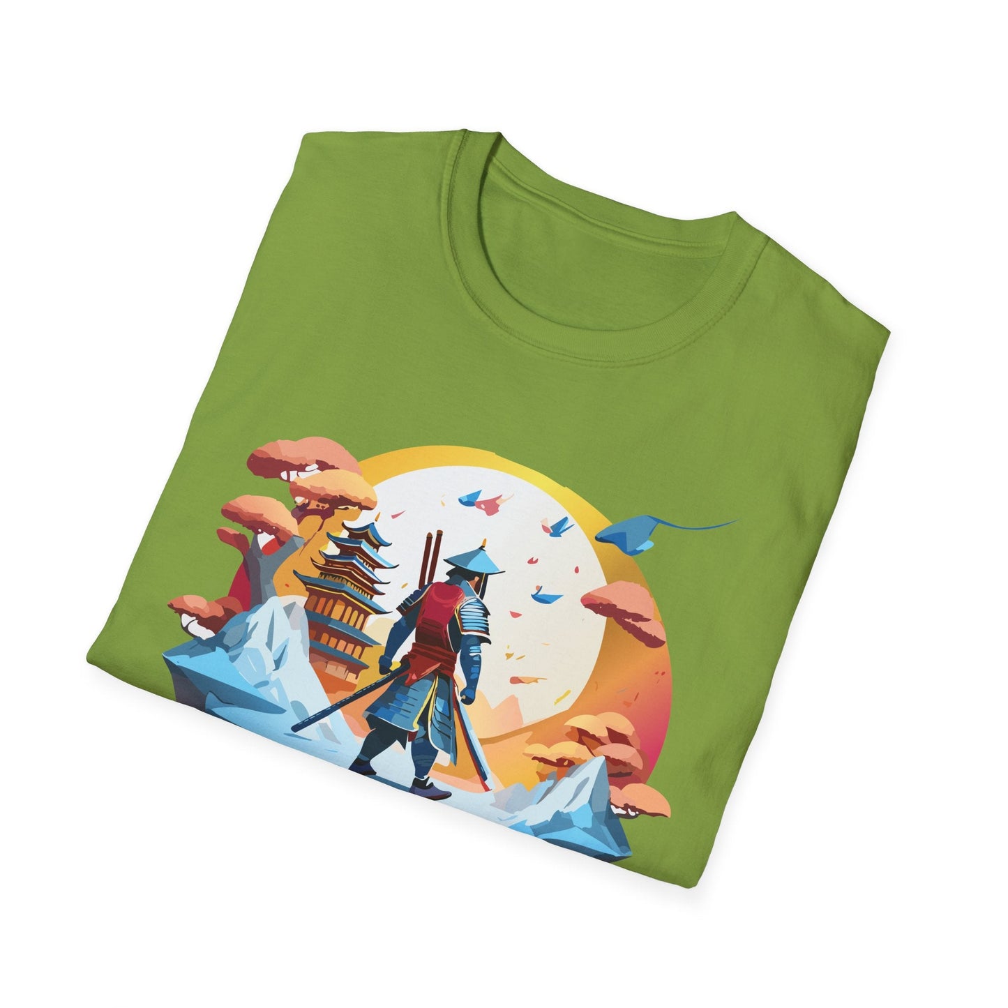 Samurai Shirt Unisex T Shirt Softstyle 64000 Gildan Tee For Everyday Comfort Durable Breathable