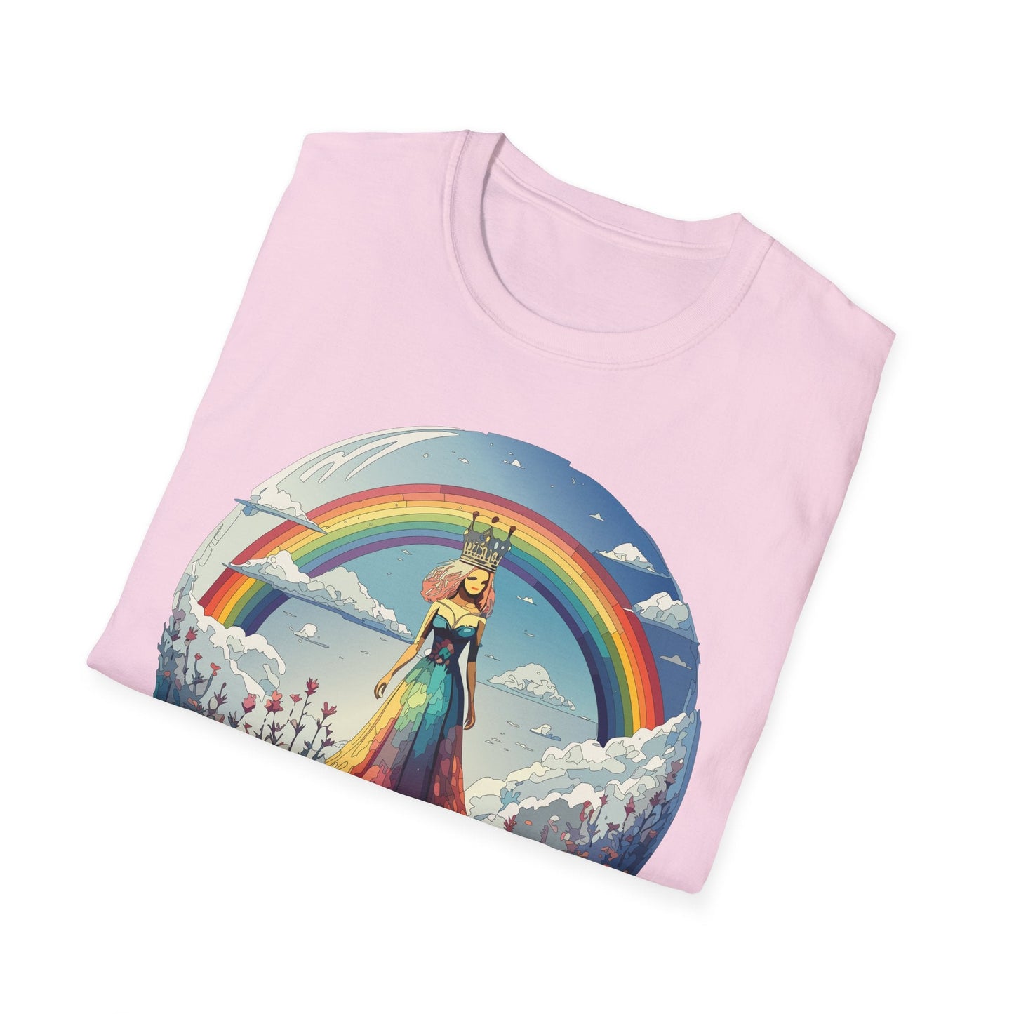 Womens Graphic T Shirt Art Design Tee Softstyle 64000 100 Percent Cotton Comfort
