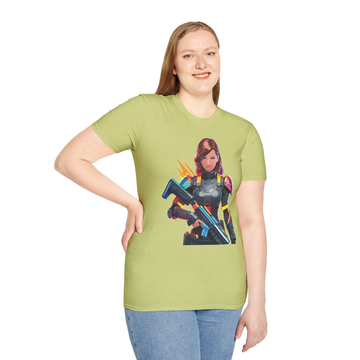 Robocop T Shirt Unisex Gildan Softstyle 64000 100 Percent Ring Spun Cotton Tee Casual Wear