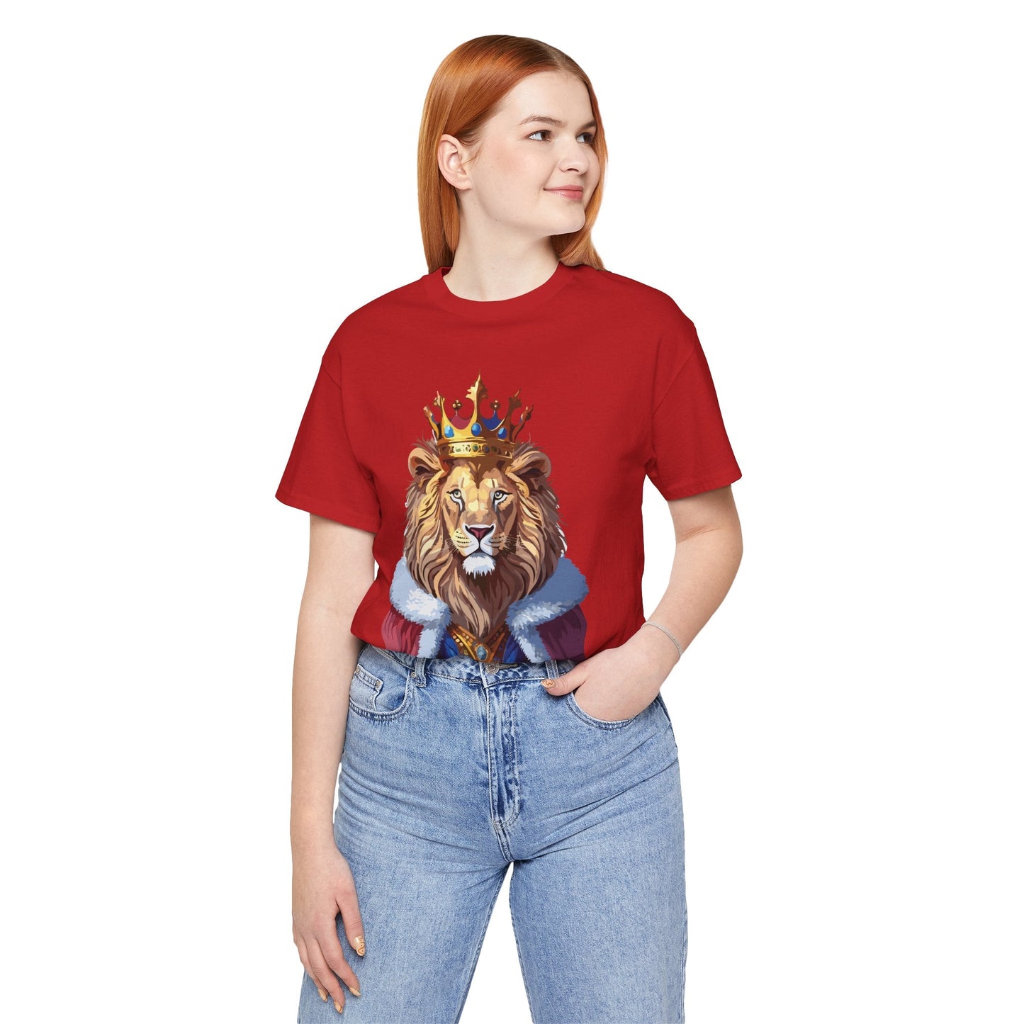 Unisex Animal Tee Shirt With Wild Animal Art Design Softstyle Comfort Tee Gildan 64000