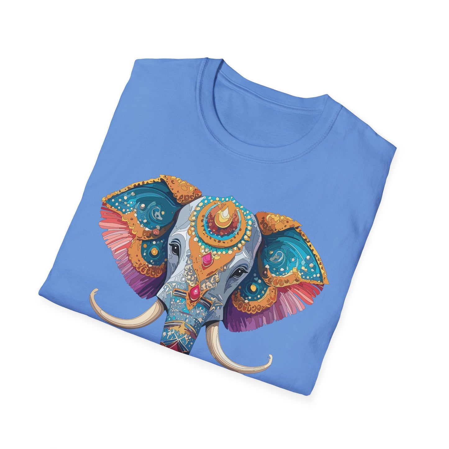 Elephant Shirt Unisex Elephant Tee Softstyle Cotton Gildan 64000 Animal Tee Graphic Elephant Tee