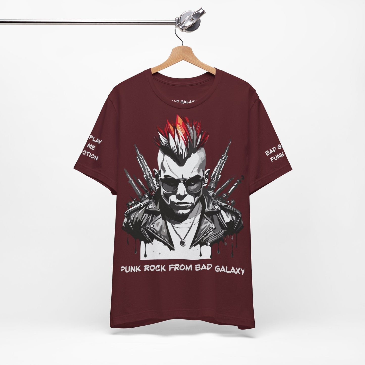 Punk Rock Tee Shirt Made In USA 100 Cotton Eco Friendly Inks Durable Stitching Quality