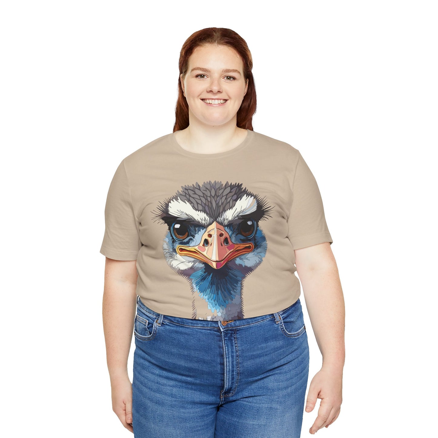 Unisex Animal Tee Shirt With Wildlife Art Design For Men And Women Gildan Softstyle 64000