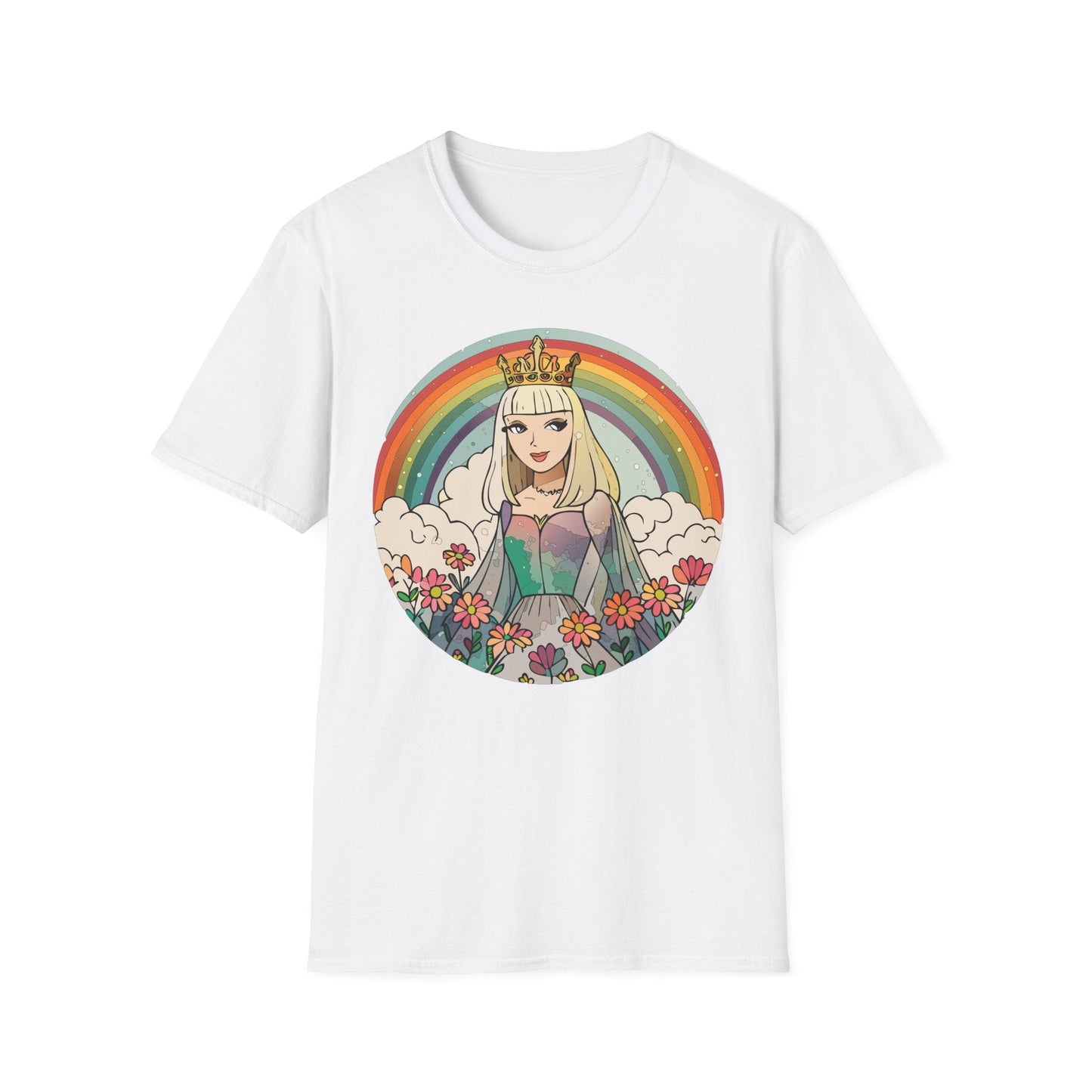 Womens Graphic T Shirt Art Design Tee Softstyle 100 Percent Ring Spun Cotton Comfort