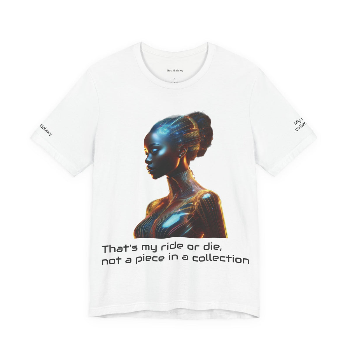 Car Graphic Unisex Cotton Bella+Canvas Tee with Art Design b13