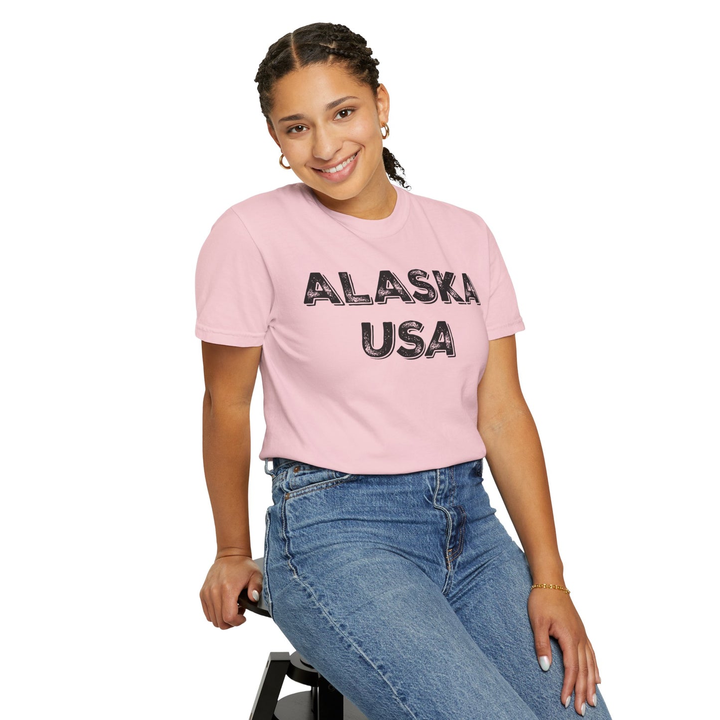 Alaska USA Graphic Unisex 100 Cotton T-Shirt c3