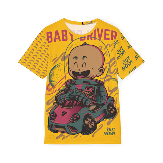 55-Be Fun Graphic T-Shirt, Art Design Poly Shirt, All Over Print Graphic Tee, Monsters T-Shirt, Cartoon Tees