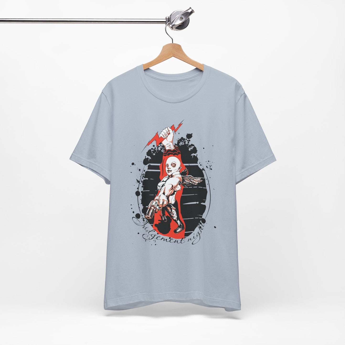 Judgment Night Tee, Artistic Tee, Graphic T-Shirt, Comic Tees, Artistic Comic T-Shirt, Vintage Top