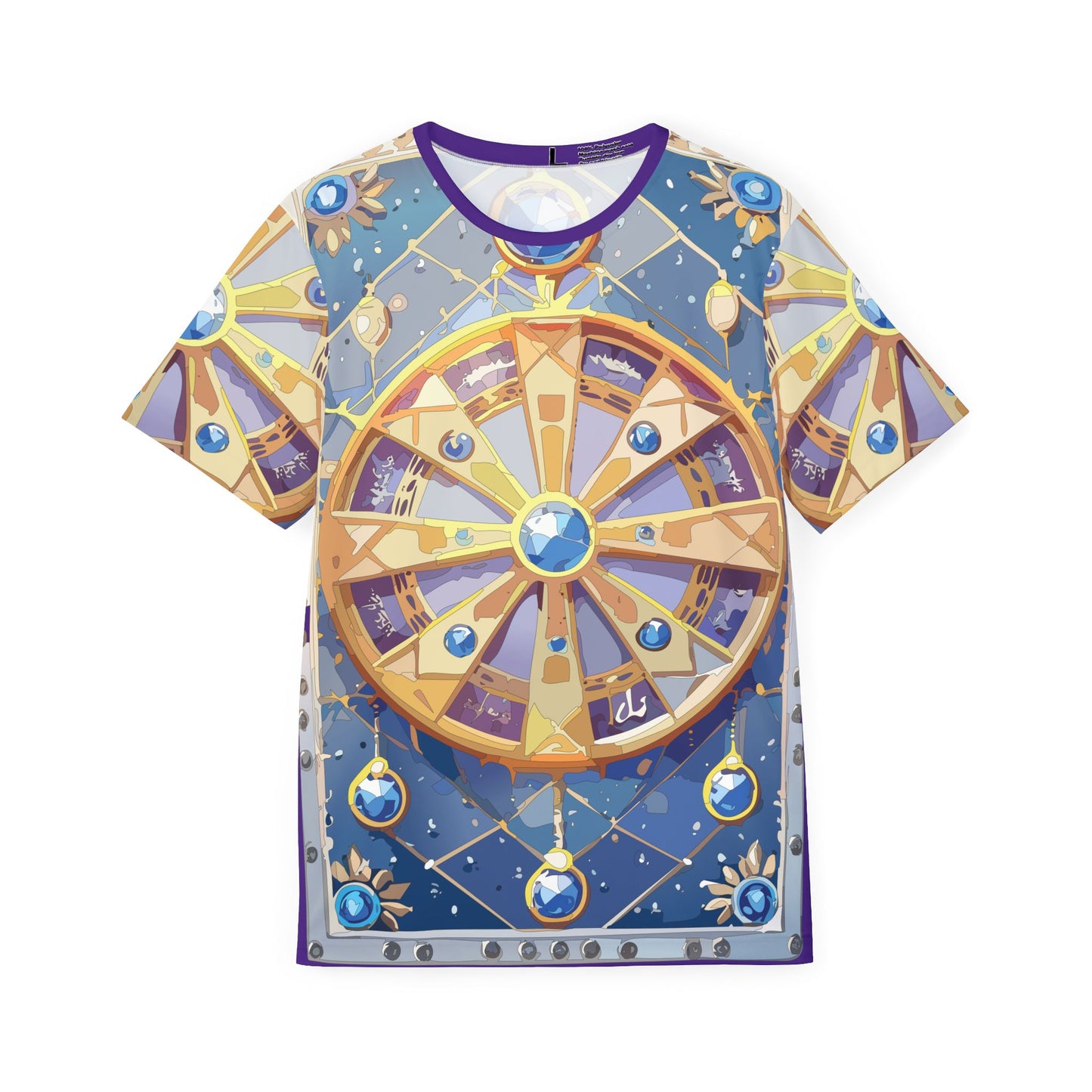 19-Card Deck Graphic T-Shirt, Art Design Poly Shirt, All Over Print Graphic Tee, Playing Cards T-Shirt, Playing Cards Tees