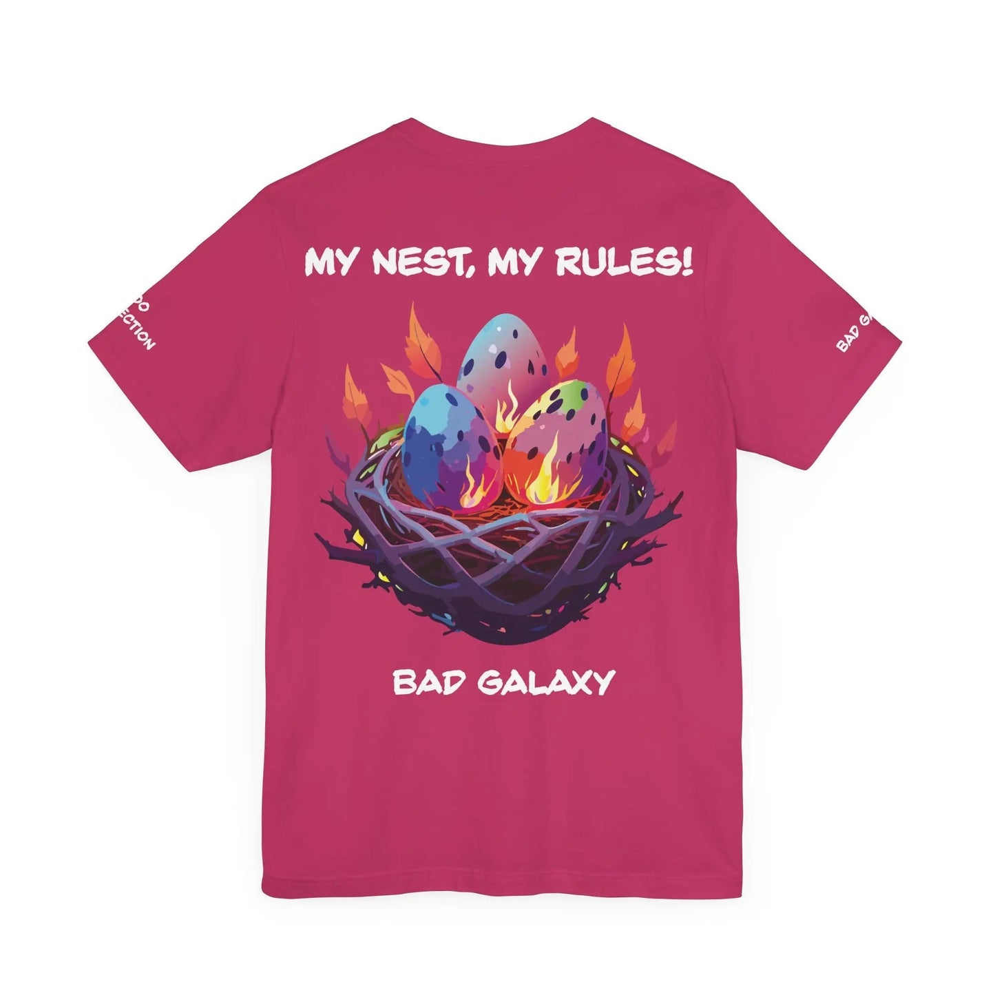 Animal T Shirt By Bad Galaxy Made To Order Cotton Tee With Eco Friendly Inks Soft Comfort Fit