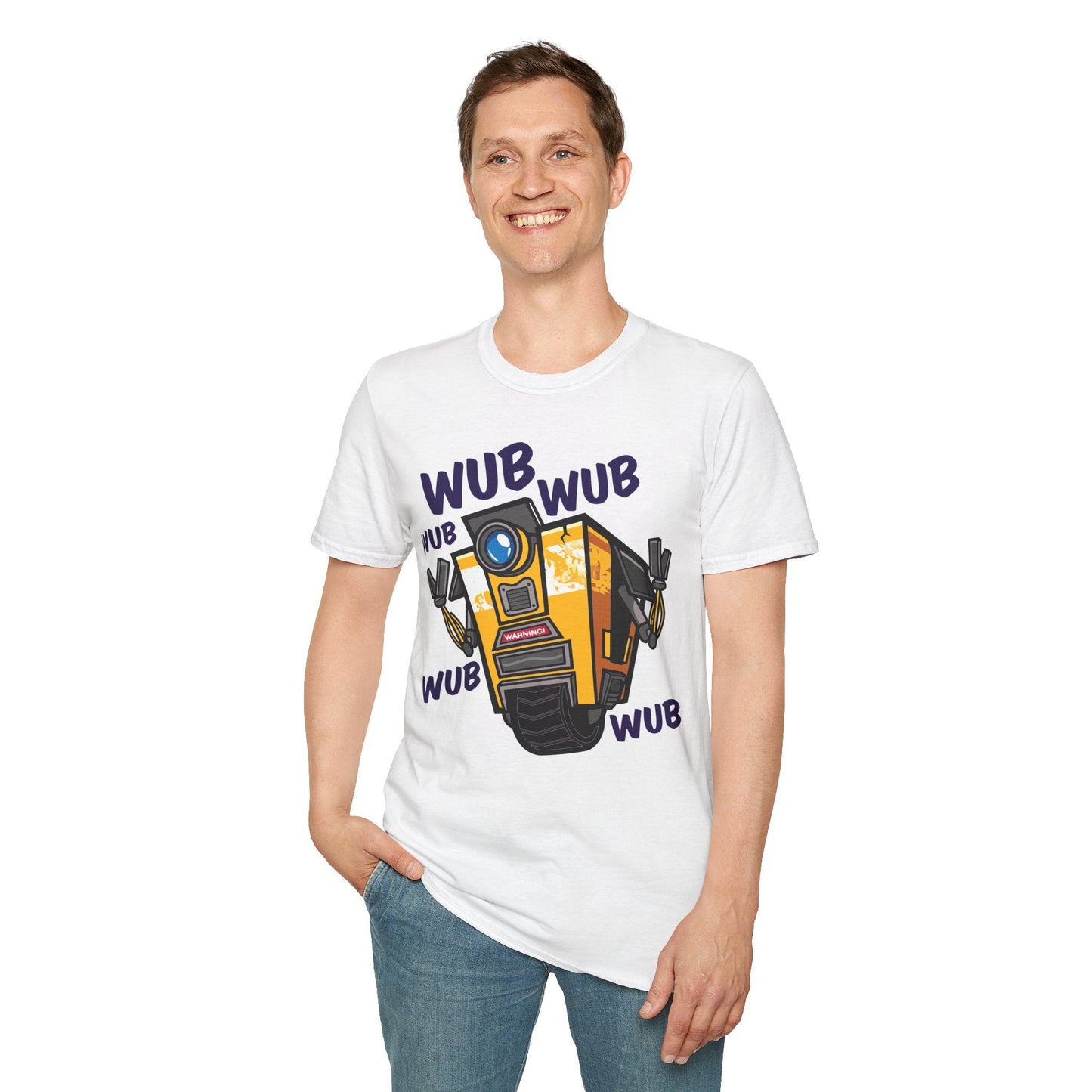 Cartoon T Shirt Animation Tee Funny Unisex Gildan Softstyle 64000 Ring Spun Cotton